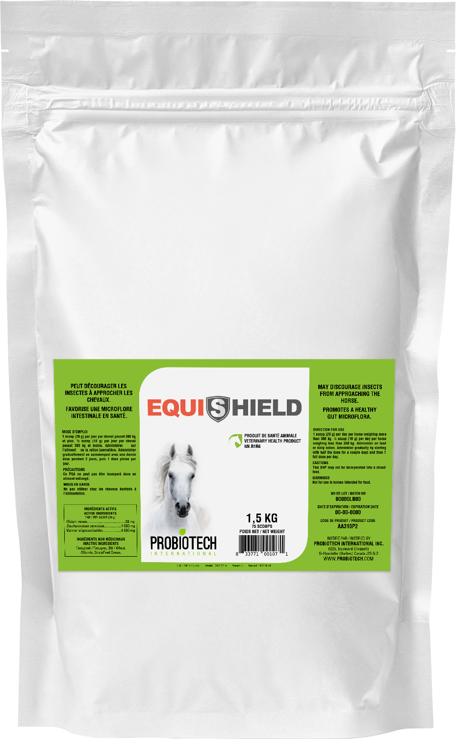 Suppléments - JN1083 - Probiotech - Insecticide Equi-Shield 1.5kg