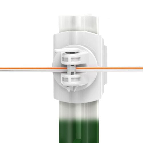 Isolateurs - JN3347 - Gallagher - Isolateur universel pour poteau en T- blanc (20)