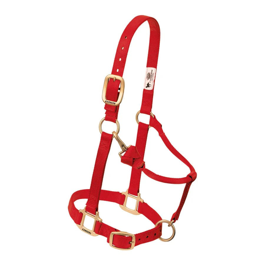 Licous - JN4001-R - Weaver - Licou ajustable Weaver Yearling Rouge