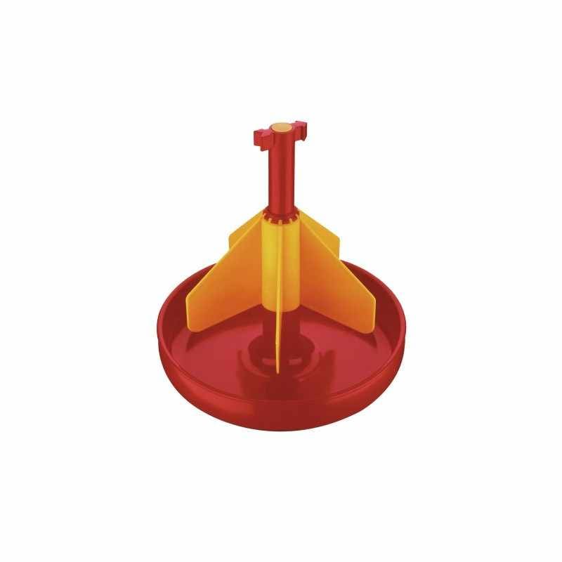 '- jn1346 - JNB Distributeur agricole - MANGEOIRE PORCELET ROUGE/JAUNE