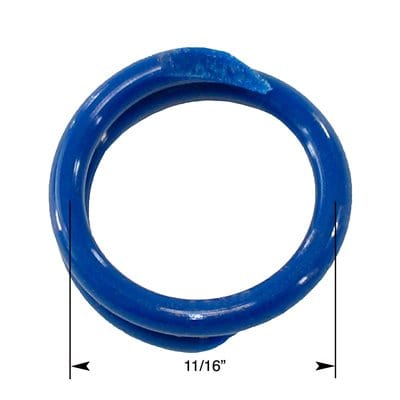 Identification - JN1362 - Ranch Cunicole - BLEU Bague A Poule 11/16"
