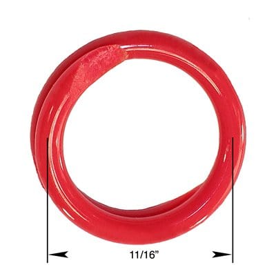 Identification - JN1363 - Ranch Cunicole - ROUGE Bague A Poule 11/16"