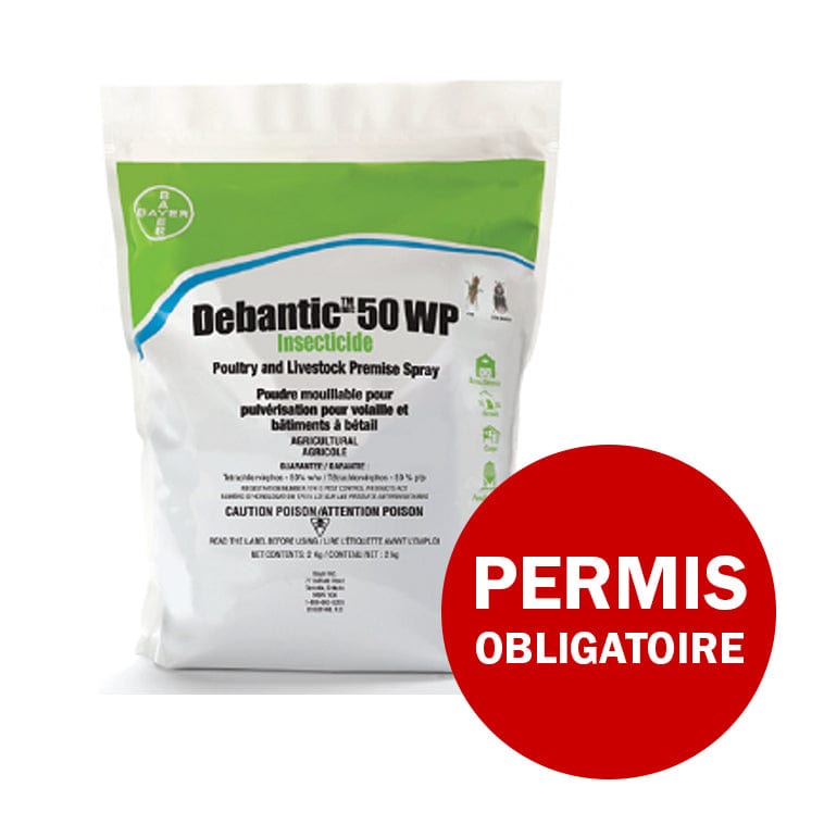 Pesticides et insecticides - *JN224 - JNB1913 - Insecticide - Débantic 50 Wp