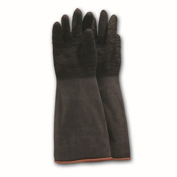 Gants - jn3006 - JNB1913 - Gants De Caoutchouc Noir 18''