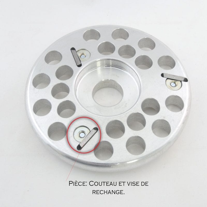 '- JN443 - JNB1913 - Pièce: Couteaux De Remplacement Pour Disque À Sabot