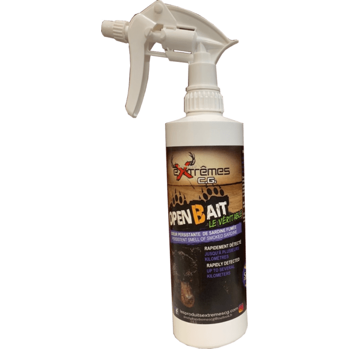 Chasse - - Extrême C.G. - Leurre olfactif - Open bait - Odeur de sardine 500ml