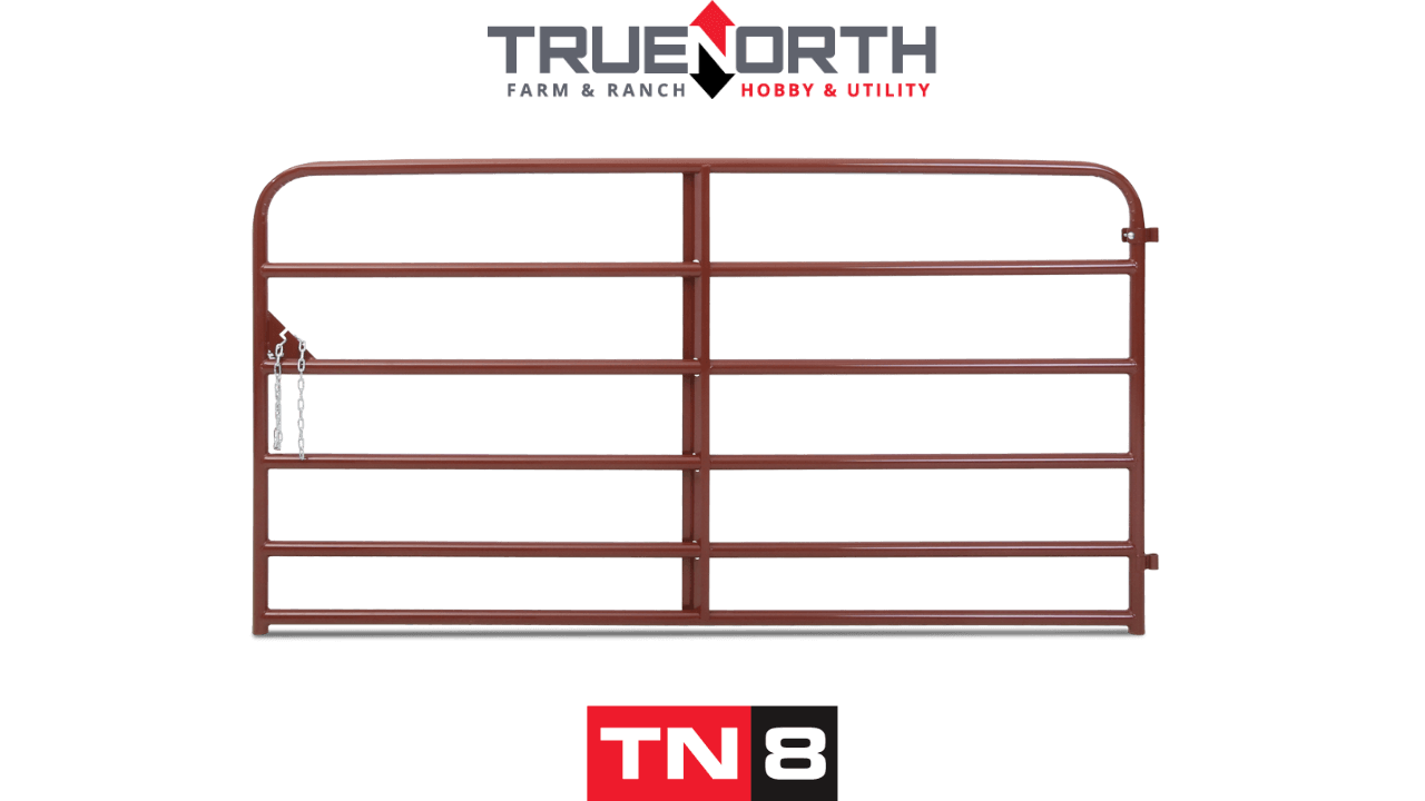 Barrières - - Diamond Bar Mfg - Barrière de ferme rouge - True North