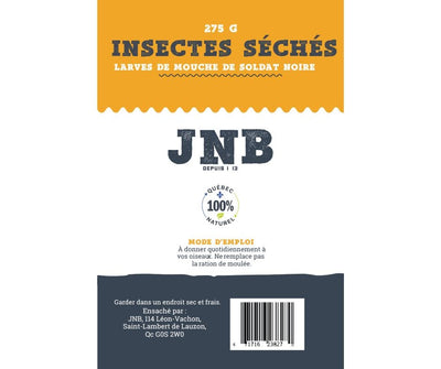 Suppléments - - JNB Distributeur agricole - Insectes séchés JNB