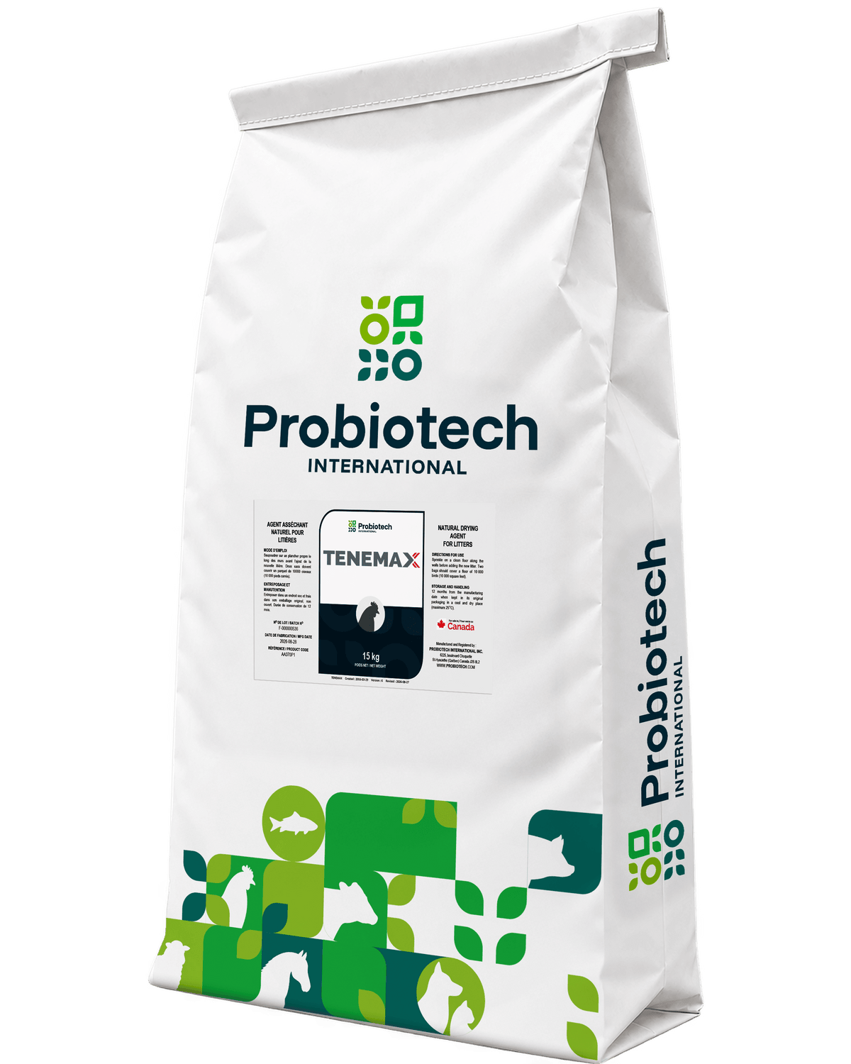 Asséchant - JN2431 - Probiotech - TENEMAX 15 KG