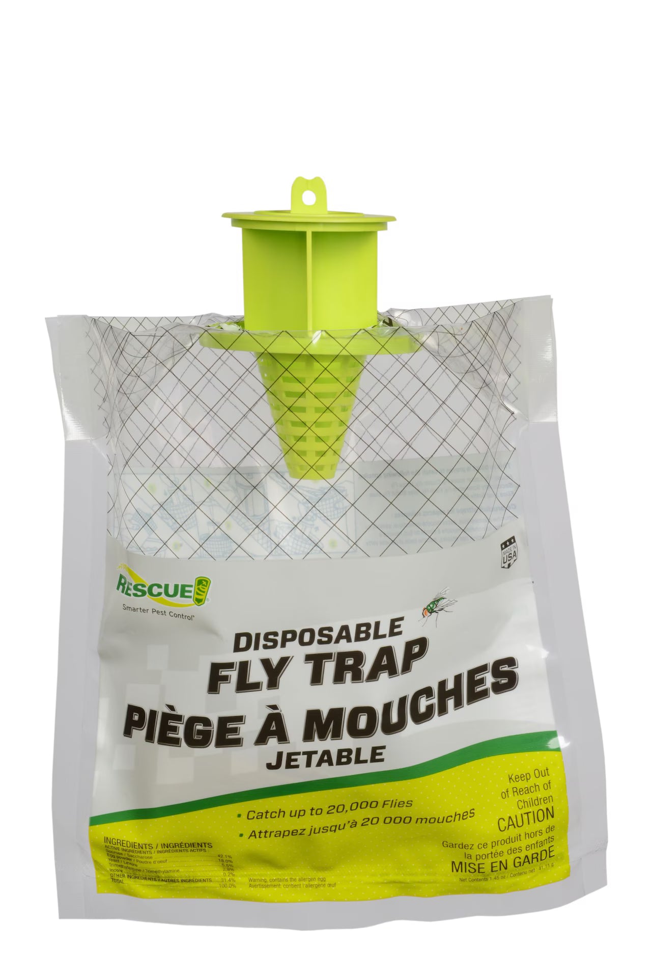Pesticides et insecticides - JN3310 - Rescue - Sac-piège à mouches 'Rescue' 