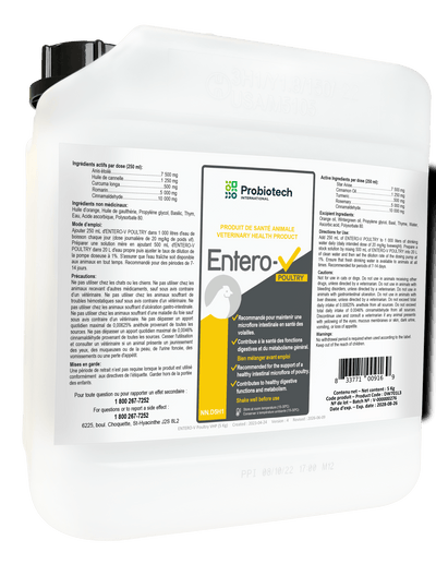 Suppléments - JN5078 - Probiotech - Entero-V Poultry