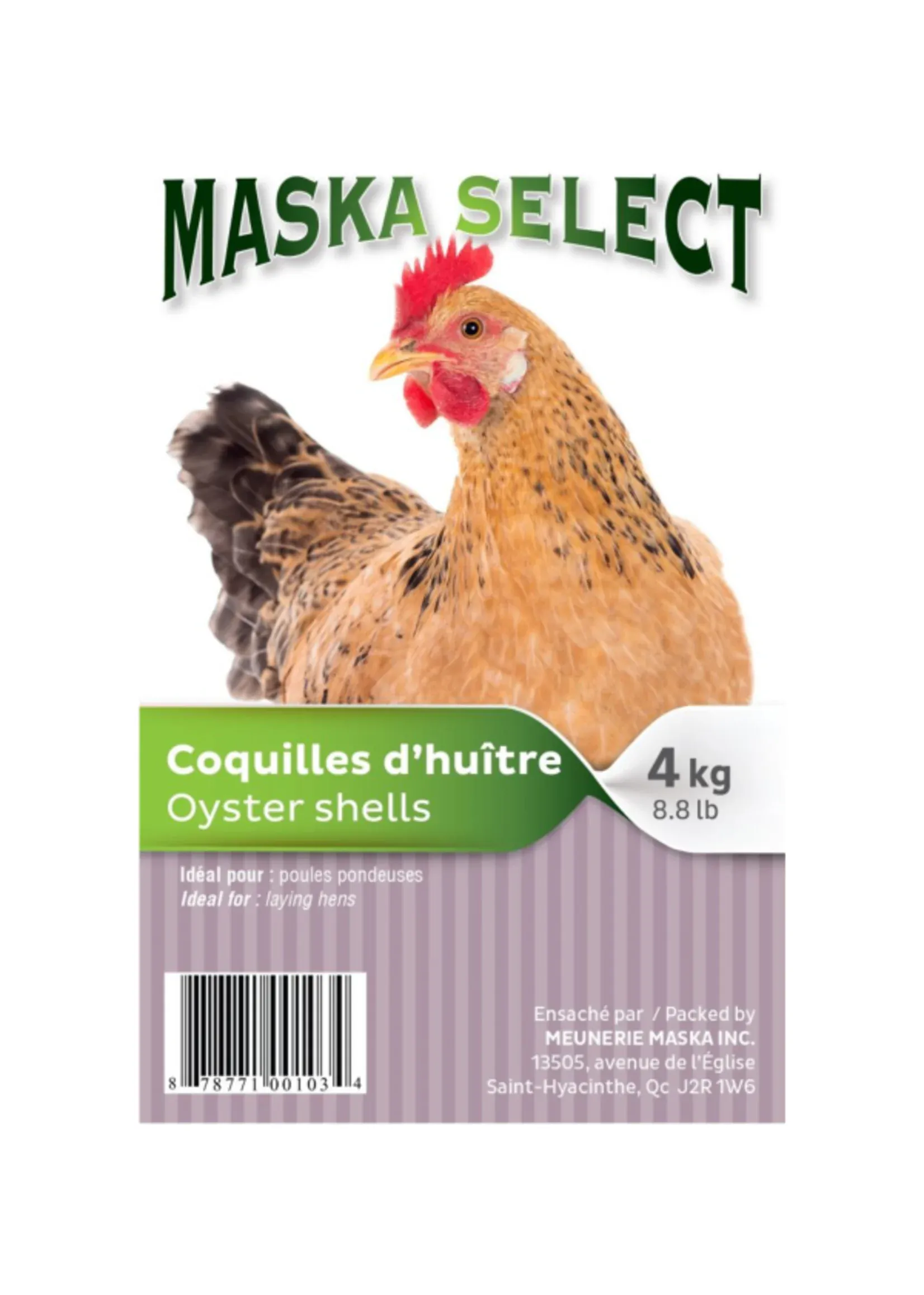 Suppléments - JN5631 - Maska - Écailles d’huître pour poules