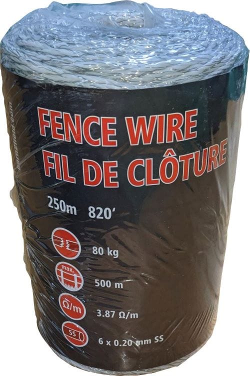 Fil électrique torsadé 250m – JNB Distributeur agricole
