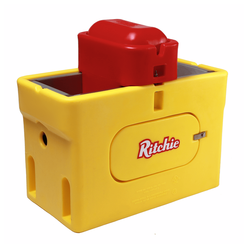 Abreuvoir Pour Poules HÜHNER Land 3L Vert - Abreuvoir Chauffant Automatique Suspendable