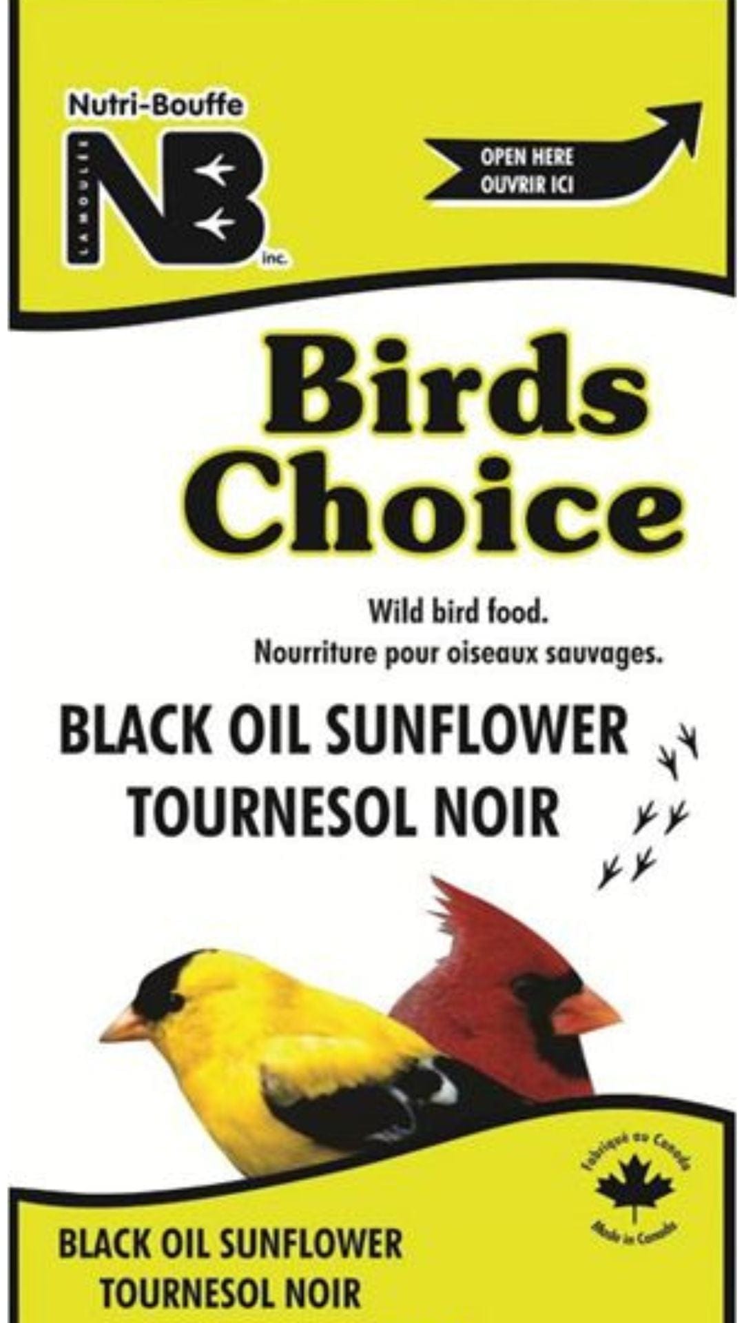 Moulées - JN8642 - Moulée Nutri-Bouffe - Graine de tournesol noir