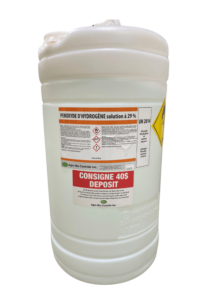 Traitement de l'eau - JN9154 - Agro Bio-Controle - Peroxyde d'hydrogène 29% - 60kg
